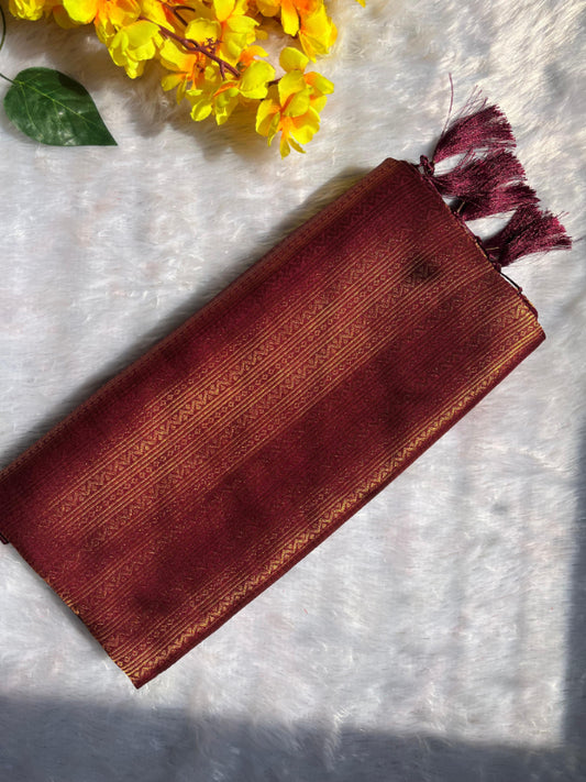 Purple Soft Silk Saree